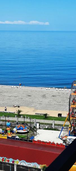 Apartment with a unique sea view on the beach in Batumi